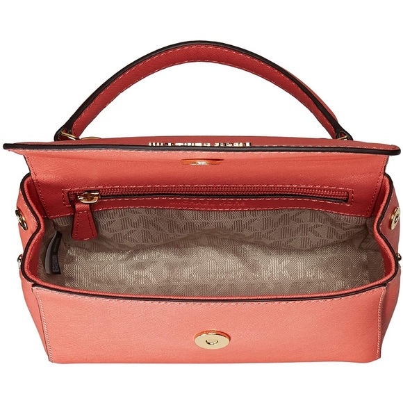 Michael Kors Ava Saffiano Crossbody Purse - Picture 7 of 11